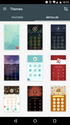 AppLock Theme Capricorn android App screenshot 2